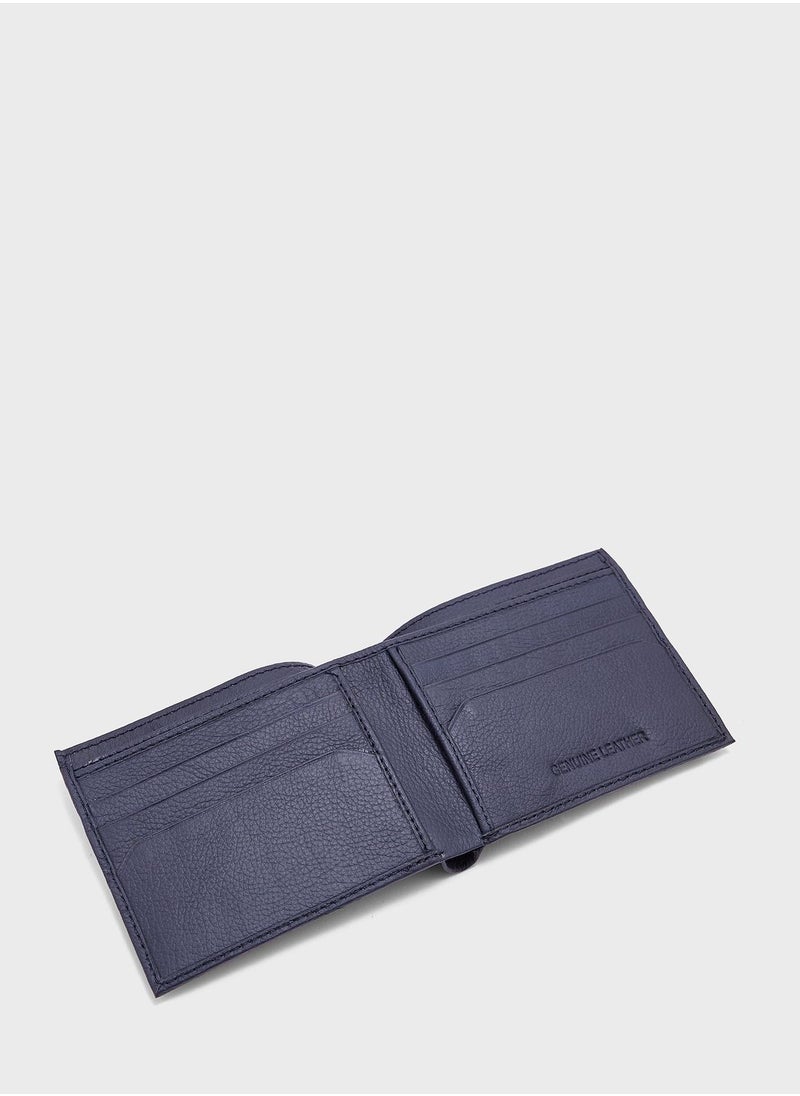 Robert Wood - Genuine Leather Bi Fold Wallet - Image 1