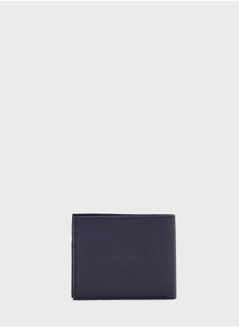 Robert Wood - Genuine Leather Bi Fold Wallet - Image 1