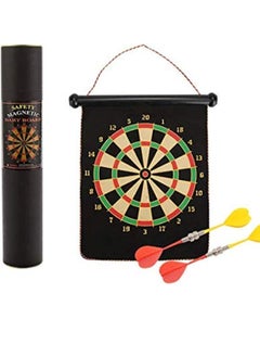 ORiTi Kids Flocking Magnetic Dart Board Double-Sided Darts Plate Parent-Child Fun Interaction Toys  - Image 1
