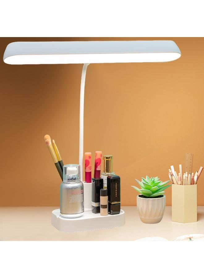 Bluejw Large Light Source Pen Holder Desk Lamp For Study Student Dormitory Desk Rechargeable Plug-in Reading Homework Vertical Desk Lamp - Image 5