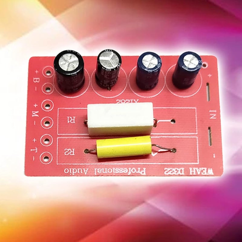 2 Way 252 Color 80W Adjustable Treble Bass Frequency Divider - Image 4