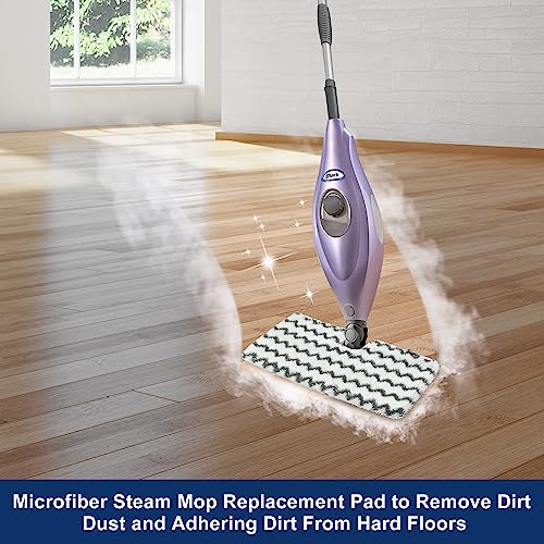 GFRED 3 Pack Steam Mop Replacement Pads for Shark Steam Mops S3500 Series S3501 S3601 S3550 S3901 SE450 S3801CO S3601D S2901 S2902 Shark Steam Pocket Mop, Reusable Heavy Scrub Steam Mop Pads to Floor Clean - Image 5