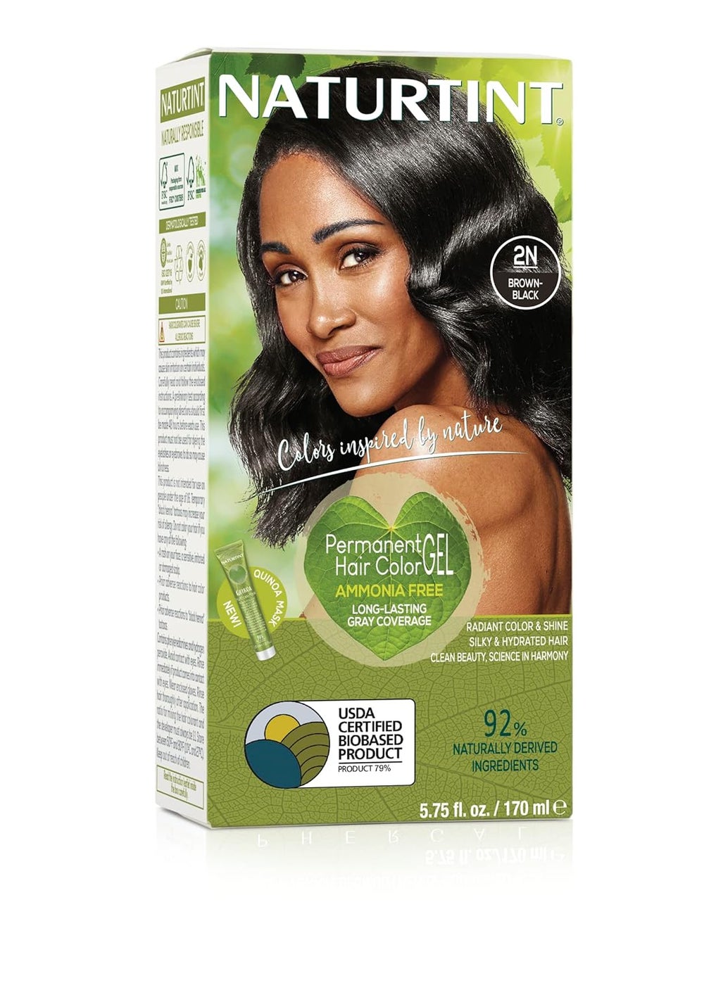 NATURTINT NATURTINT 2N Brown Black Hair Color 575 FZ 