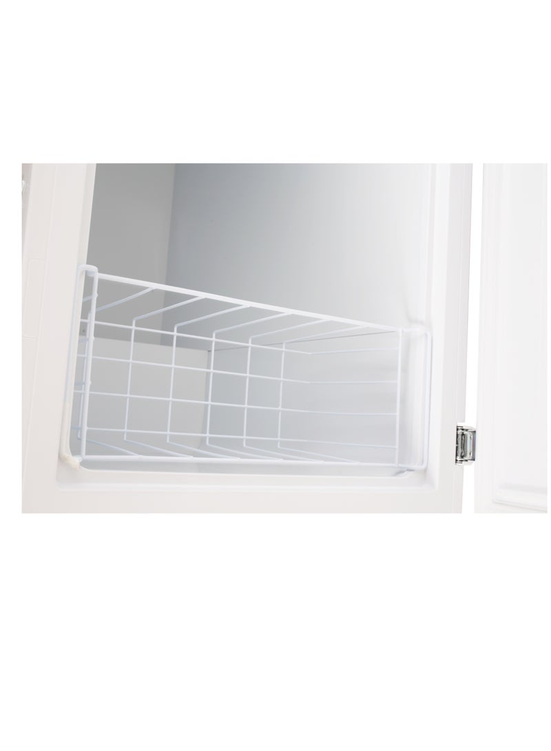 جنرال جولدن فريزر سطحي جنرال جولدين 198 لتر 6.9 قدم مكعب، ضاغط عالي الجودة بدون ضوضاء، سعة قصوى، سهلة النقل، لون أبيض - Image 3