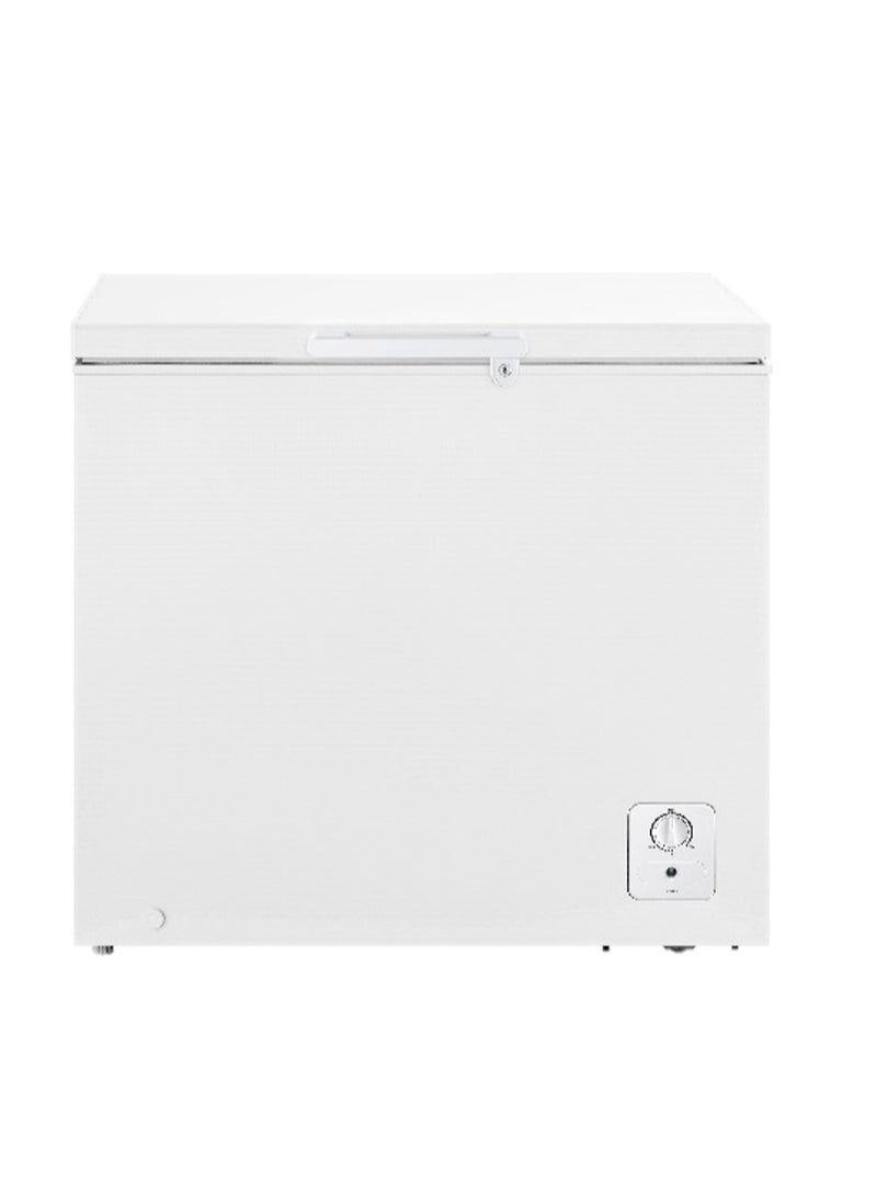 جنرال جولدن فريزر سطحي جنرال جولدين 198 لتر 6.9 قدم مكعب، ضاغط عالي الجودة بدون ضوضاء، سعة قصوى، سهلة النقل، لون أبيض - Image 2