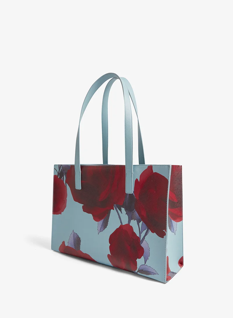 Ted Baker Elongated Rose Print Icon Bag