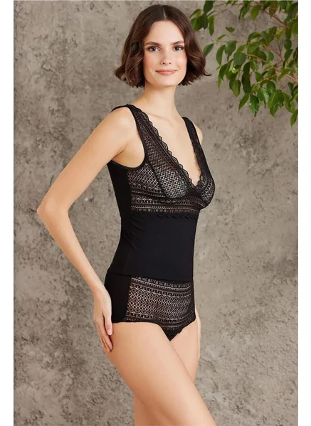 بيير كاردان 335 Women's Panties Set Black