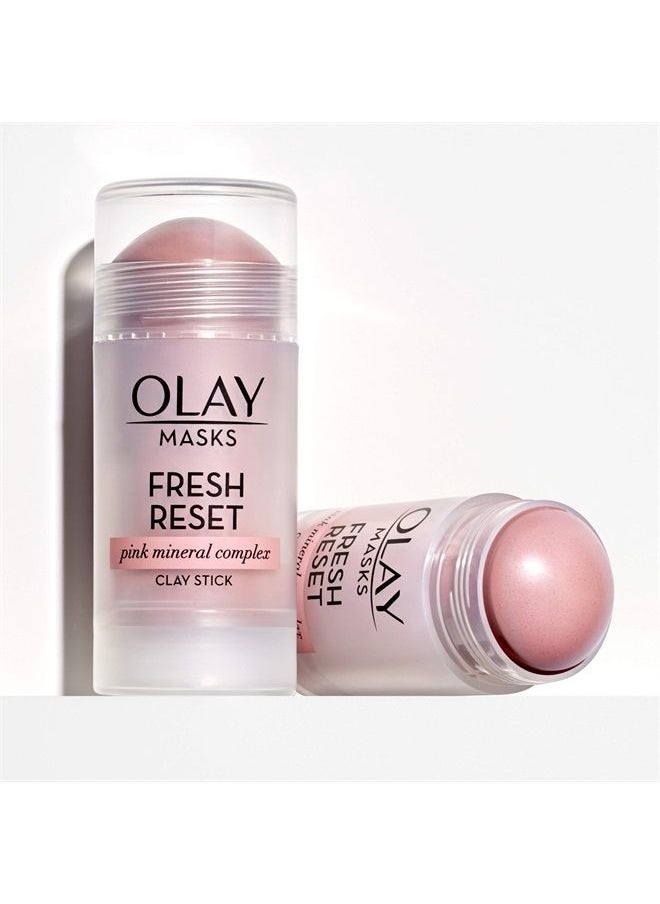 Olay - Fresh Reset Pink Mineral Complex Clay Face Mask Stick, 1.7 oz - Image 1
