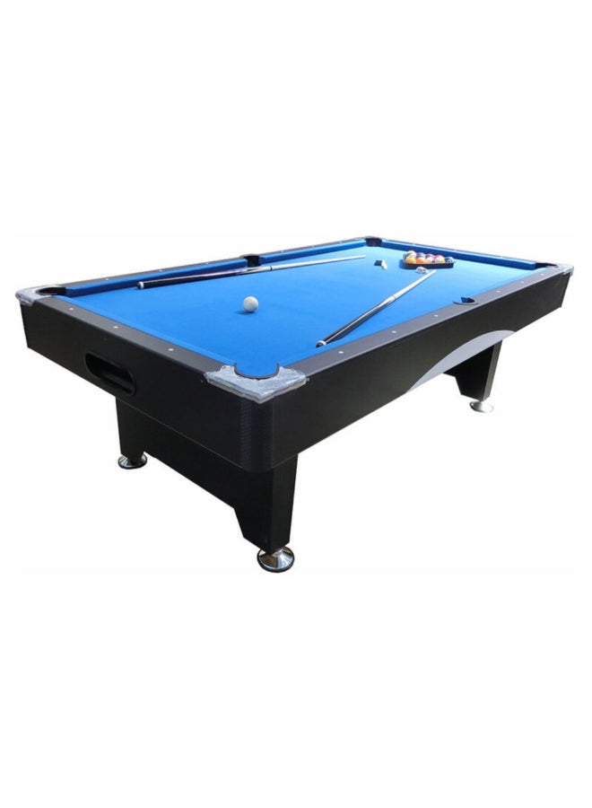 طاولة بلياردو بتصميم احترافي بجيوب للكرات أزرق وأسود 7 قدم SZX-P07