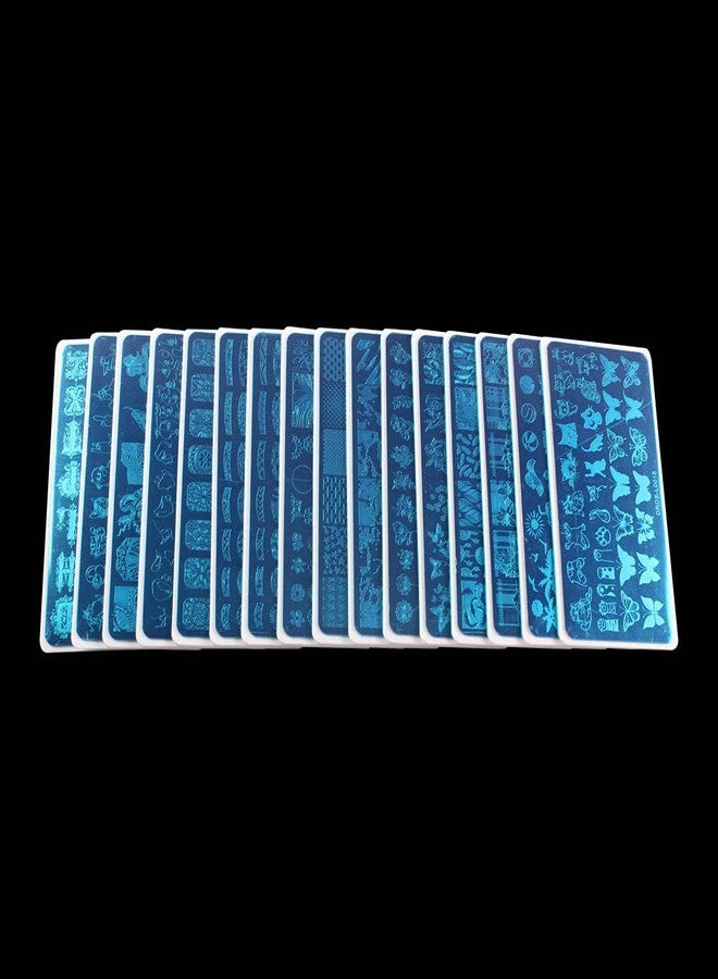VNC 20Pcs 12X6cm Nail Art Soft Stamping Protective shell Plastic Holder Stamper Rectangel Stamp Holder - Image 4