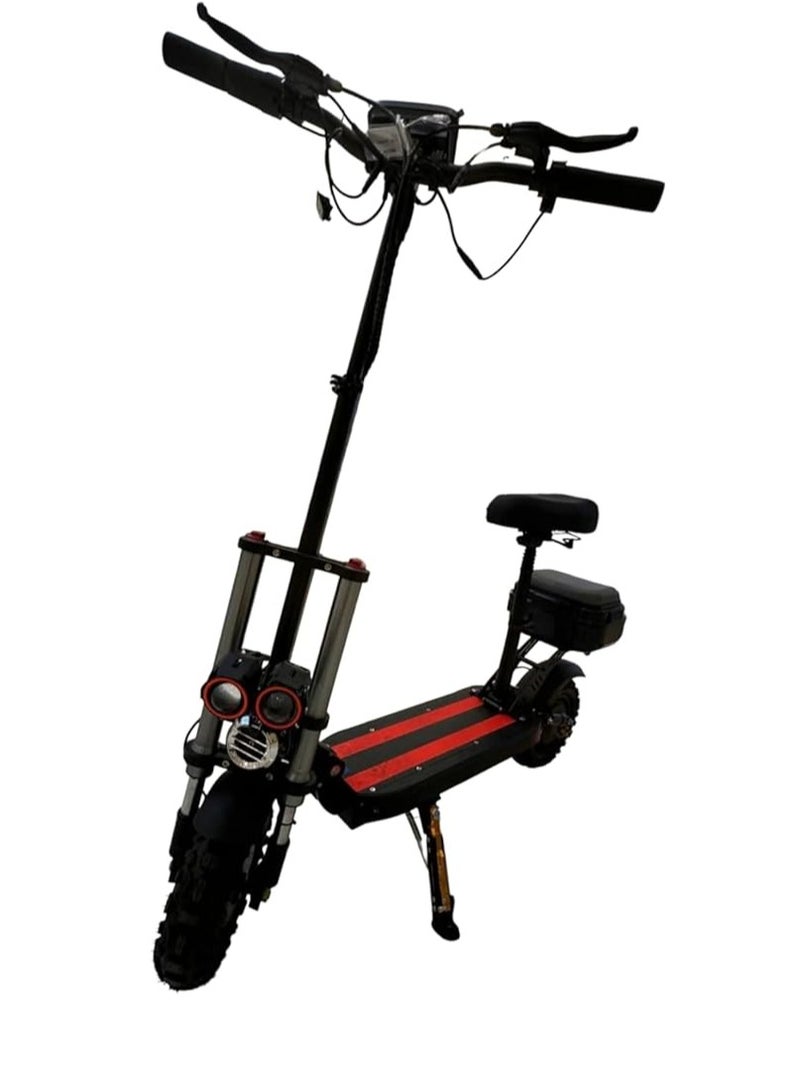 وينر سكاي سكوتر وينر C5، محرك ٢٠٢٥-٢٠٠٠ واط، بطارية ٤٨ فولت ١٣ أمبير/ساعة | شاشة رقمية كبيرة | مقعد قابل للتعديل | أقصى سرعة ٧٠ كم/ساعة | تعليق مزدوج وعمر بطارية أطول | يشمل هدايا مجانية: خوذة وسترة | - Image 2