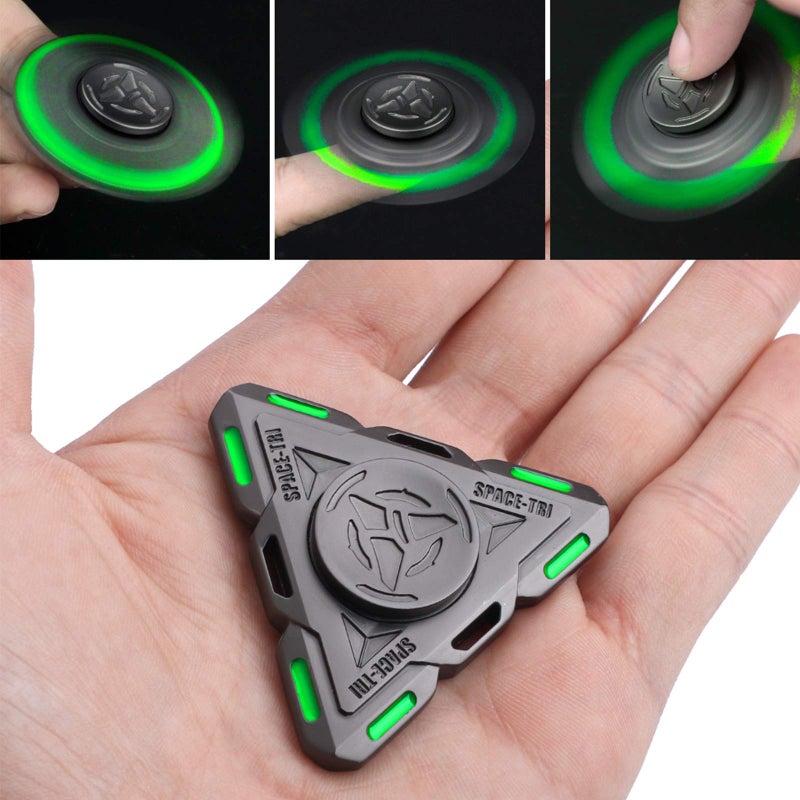 Anzmtosn Handheld Mini Fidget Toy Set Fidget,Infinity Cube,Fidget Cube,Glow in The Dark Fidget Spinner Stress and Anxiety Relief Stuffer Gift for Teen Kids Adults with - Image 5