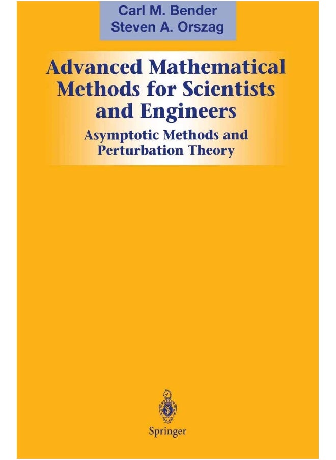 null - Advanced mathematical methods for scientists and engineers i: asymptotic perturbation theory - Image 1