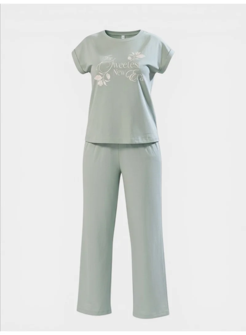 فكتور اند جين Women's Graphic Short Sleeve Pyjama Set