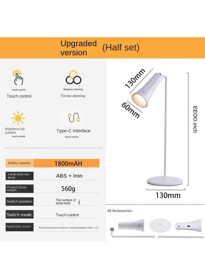 الأزرق جي دبليو خمسة في واحد هدية إبداعية ، ضوء الليل ، مكتب التعلم ، مصباح جدار بجانب السرير ، مصباح طاولة القراءة الخاص للطلاب - Image 1