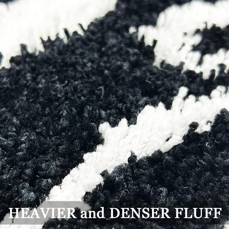 Homantic You Look GoodFun Bath Mat Long Bathroom Rug - Super Soft Funny Decor for Bedroom, Non Slip Water Absorbent Cute Runner Rugs for Sink Bathtub Bedside Black 20" x 59" - Image 5