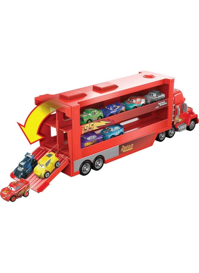 Disney Car Toys Mack Mini Racers Hauler & 1 Mini Toy Car Toy Transporter Truck Holds 18 Minis Collectible Set - pzsku/ZCBDFE9F1CF522B90CC86Z/45/_/1697273490/db1e4e14-f2bb-4fac-96a1-4fa3716eb539