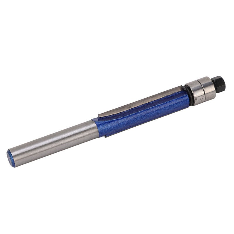 Flush Trim Router Bits: 2-Bearing Cemented Carbide Rust-Resistant Paint Coating - Silky Stable Operation Router Bearing Bits for Softwood Hardwood Pattern Stencil Woodworking - Image 5