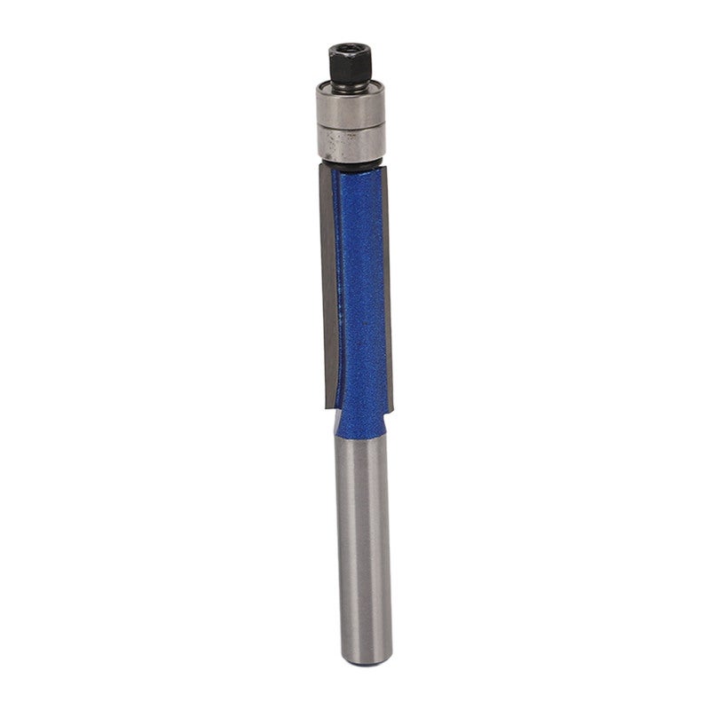 Flush Trim Router Bits: 2-Bearing Cemented Carbide Rust-Resistant Paint Coating - Silky Stable Operation Router Bearing Bits for Softwood Hardwood Pattern Stencil Woodworking - Image 4