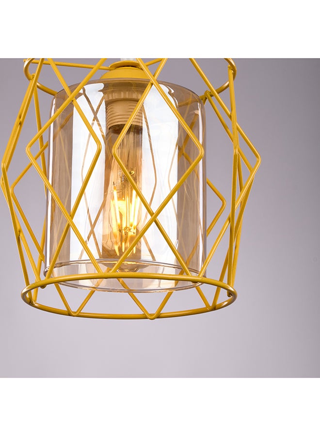 NAGAFA SHOP Yellow Drum Modern Ceiling Lamp-Ry1036  - Image 2