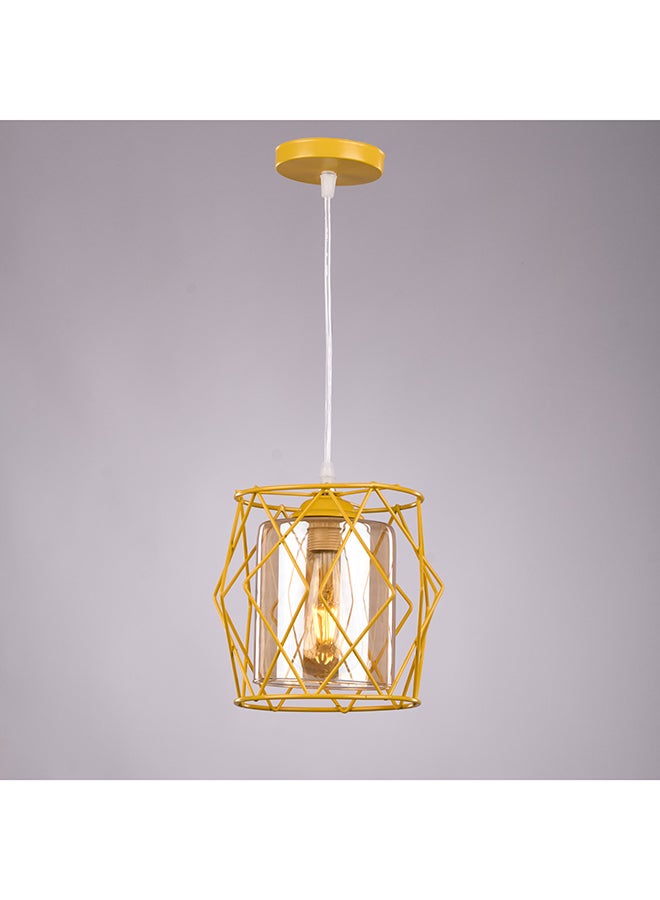 NAGAFA SHOP Yellow Drum Modern Ceiling Lamp-Ry1036  - Image 1