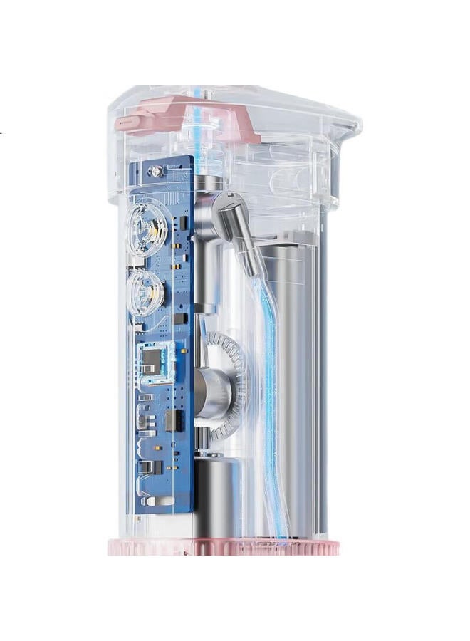SOOCAS Fragrant Retractable Portable Water Flosser, High-Frequency Pulse, Water Flosser, Dental Cleaner, W1 Cherry Blossom Pink, Gift For Girlfriend, Mother'S Day, 520, Valentine'S Day - Image 2
