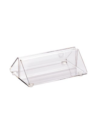 Clear Tek 3.5 x 2.4 x 1.2 Inch Card Holder, 1 Sturdy Slotted Card Holder - For Table Numbers, Or Guest Names, Use At Wedding, Party, Or Restaurant, Clear Acrylic Place Card Holder - pzsku/ZCBE0398FF994FAC40049Z/45/1748264656/bd539b49-19c0-4288-a905-b75ab1332fe7