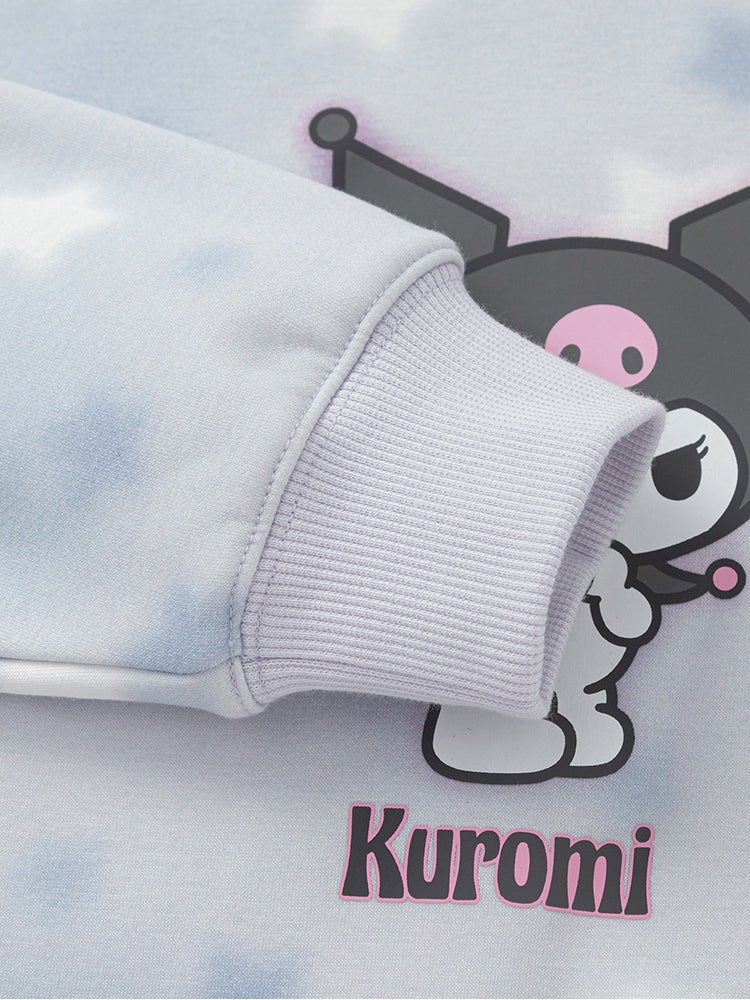 Balabala Girls' Contrast Colored Sweatshirt With Print - Image 4