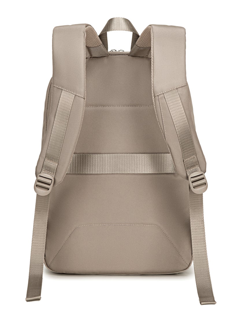 Chantria Premium Durable Lightweight Laptop Backpack for Women Water Resistant Multifunctional Daypack for Casual Office School Travel, CB00638-Khaki  - Image 3