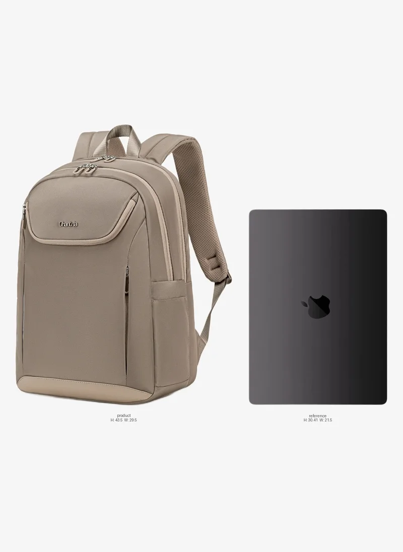 Chantria Premium Durable Lightweight Laptop Backpack for Women Water Resistant Multifunctional Daypack for Casual Office School Travel, CB00638-Khaki
