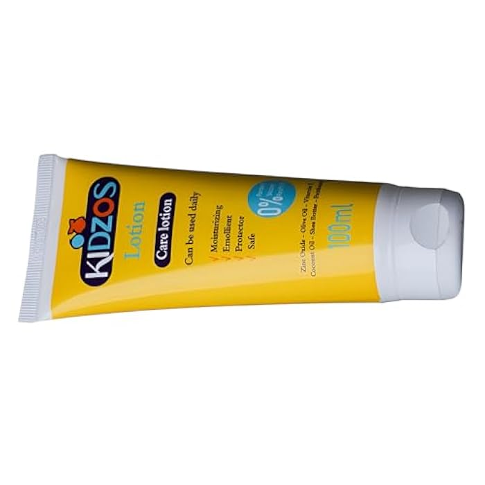 Kidzos Lotion Moisturizing,Emollient,Protector&Safe 0% Paraben&Silicones,0% Paraffin Oil-100ml - Image 2