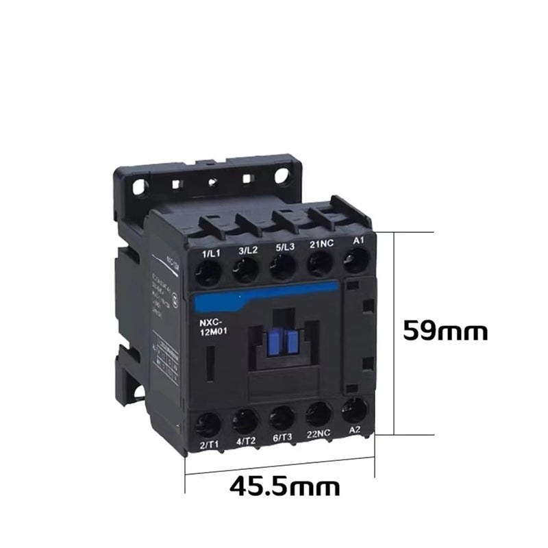 NXC 06M AC Mini Contactor 1NO 380V 6A 9A 12A 1NC 220V 110V 24V - Image 3