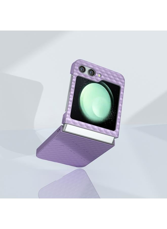 S-TOP Case For Samsung Galaxy Z Flip5 5G Wave Pattern Matte PC Phone Case - Image 4