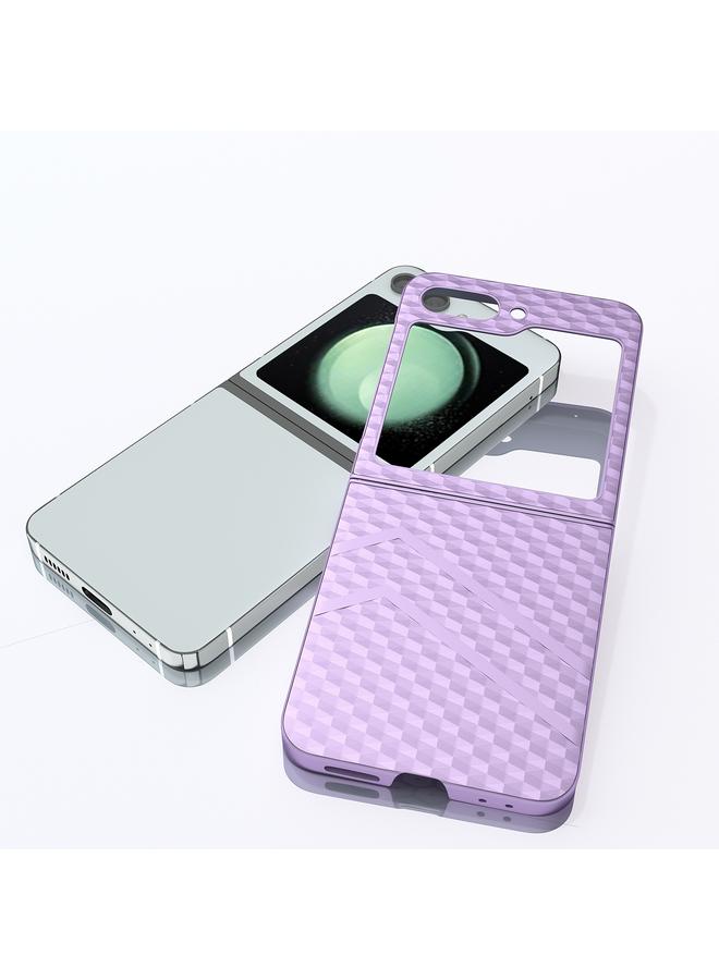 S-TOP Case For Samsung Galaxy Z Flip5 5G Wave Pattern Matte PC Phone Case - Image 5