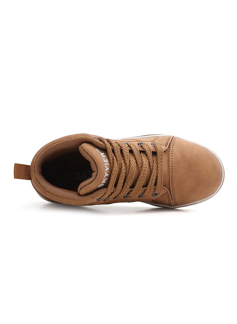 Sky View Sky View Boys Girls High-Top Sporty Stylish Athletic Fashion Sneakers for Walking Running & Streetstyle for Toddlers/Little Kids  - Image 5