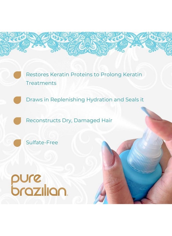 Pure Brazilian - Leave-In Conditioner - Nourishing Leave-In Hair Treatment Enriched With Keratin To Fortify And Strengthen Your Hair - Pack Of 2 (6.78 Ounce / 200 Milliliter) - Image 1
