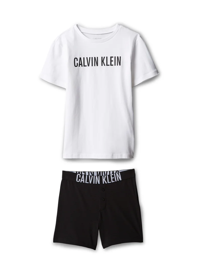 Calvin Klein Jeans Youth Knit Short Sleeve T-Shirt & Shorts Set