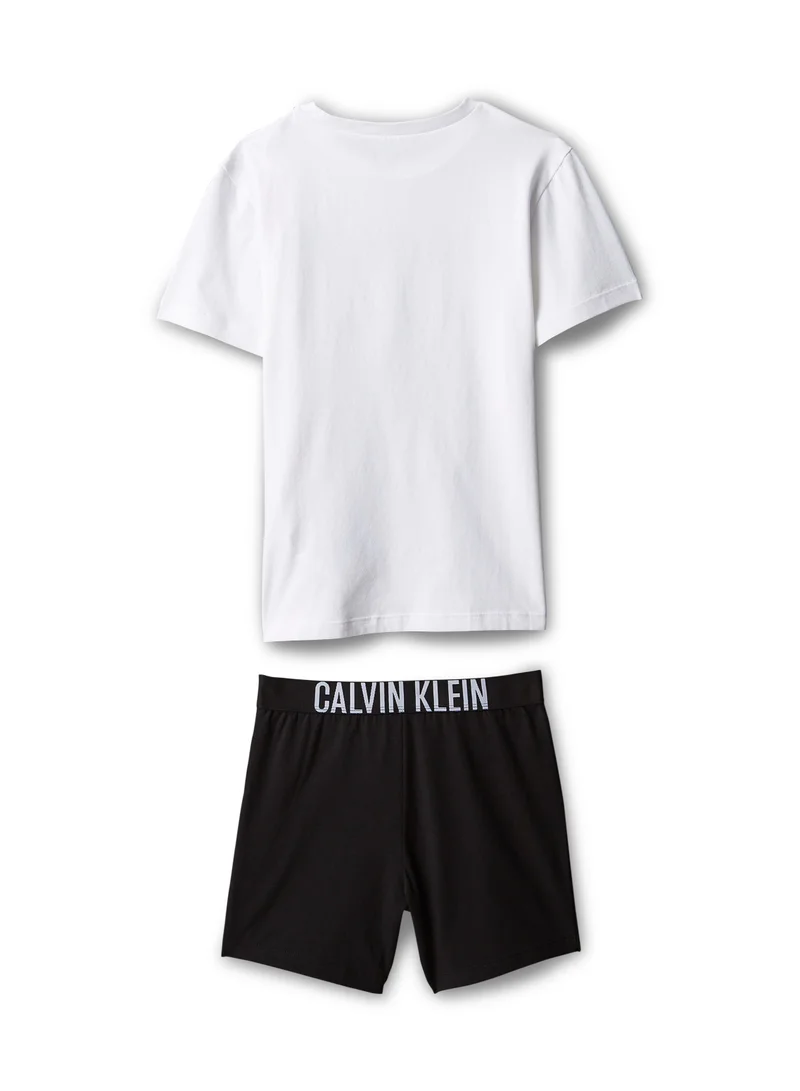 Calvin Klein Jeans Youth Knit Short Sleeve T-Shirt & Shorts Set