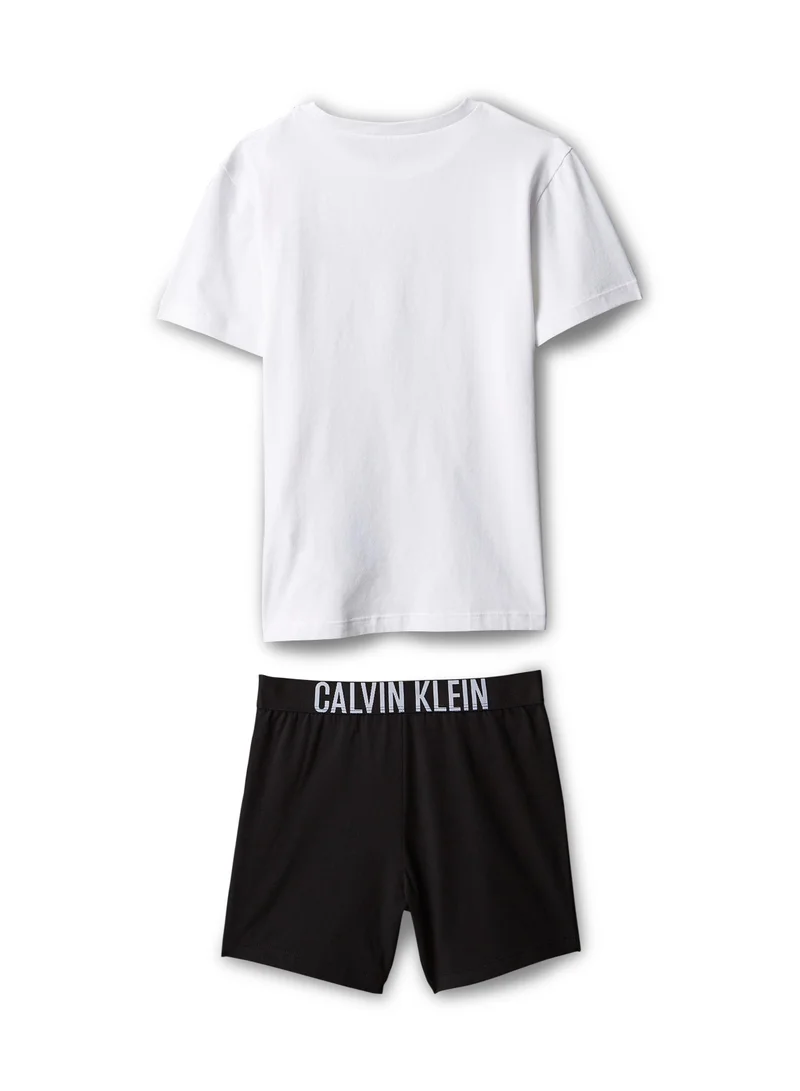 Calvin Klein Jeans Classicwhite/Ckblack Boys Pyjama Set - Intense Power for Men | Best Price UAE