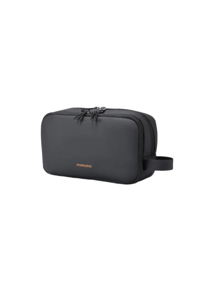 Porodo Lifestyle Ultralite Organizer Pouch – Water-Repellent Dual Compartment Storage - Image 1