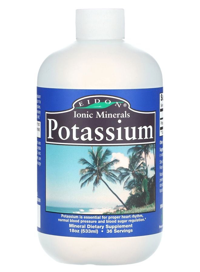 Eidon Ionic Minerals Ionic Minerals Potassium 18 oz (533 ml) (99 mg per Serving) - Image 1