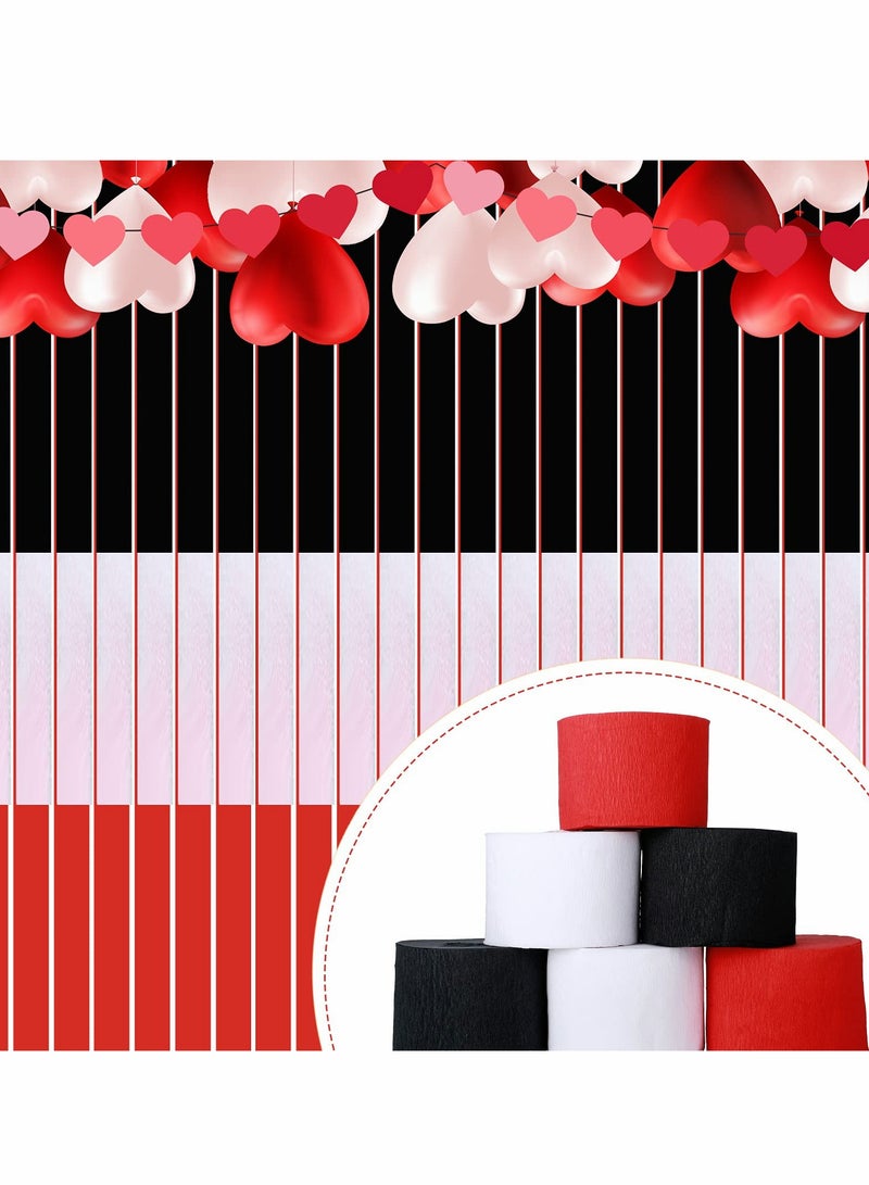 Excefore Crepe Paper Streamer Rolls Backdrop DIY Decor for Party Decor Art Project Supplies Birthday Celebration 9Pieces - Image 2