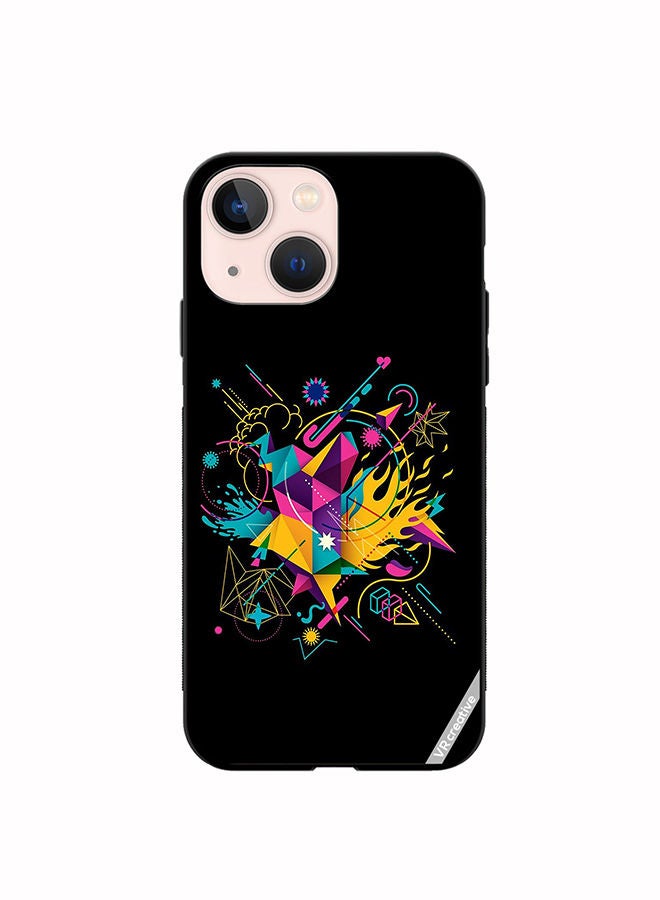 VR CREATIVE Protective Case Cover For Apple iPhone 14 Multicolor Art Design - Image 1