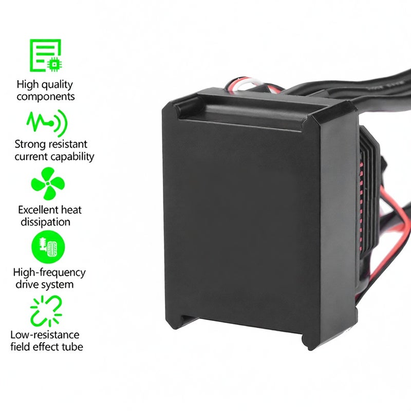 SURPASS HOBBY 150A Brushless ESC Waterproof Electric Speed Controller for 1/8 RC Truck Off-road Car - Image 5