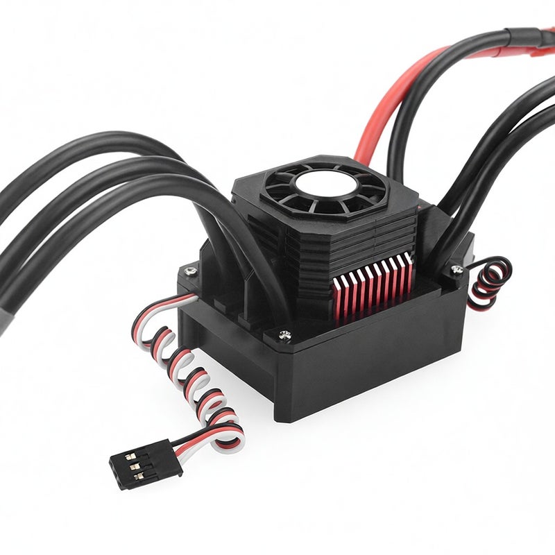 SURPASS HOBBY 150A Brushless ESC Waterproof Electric Speed Controller for 1/8 RC Truck Off-road Car - Image 3