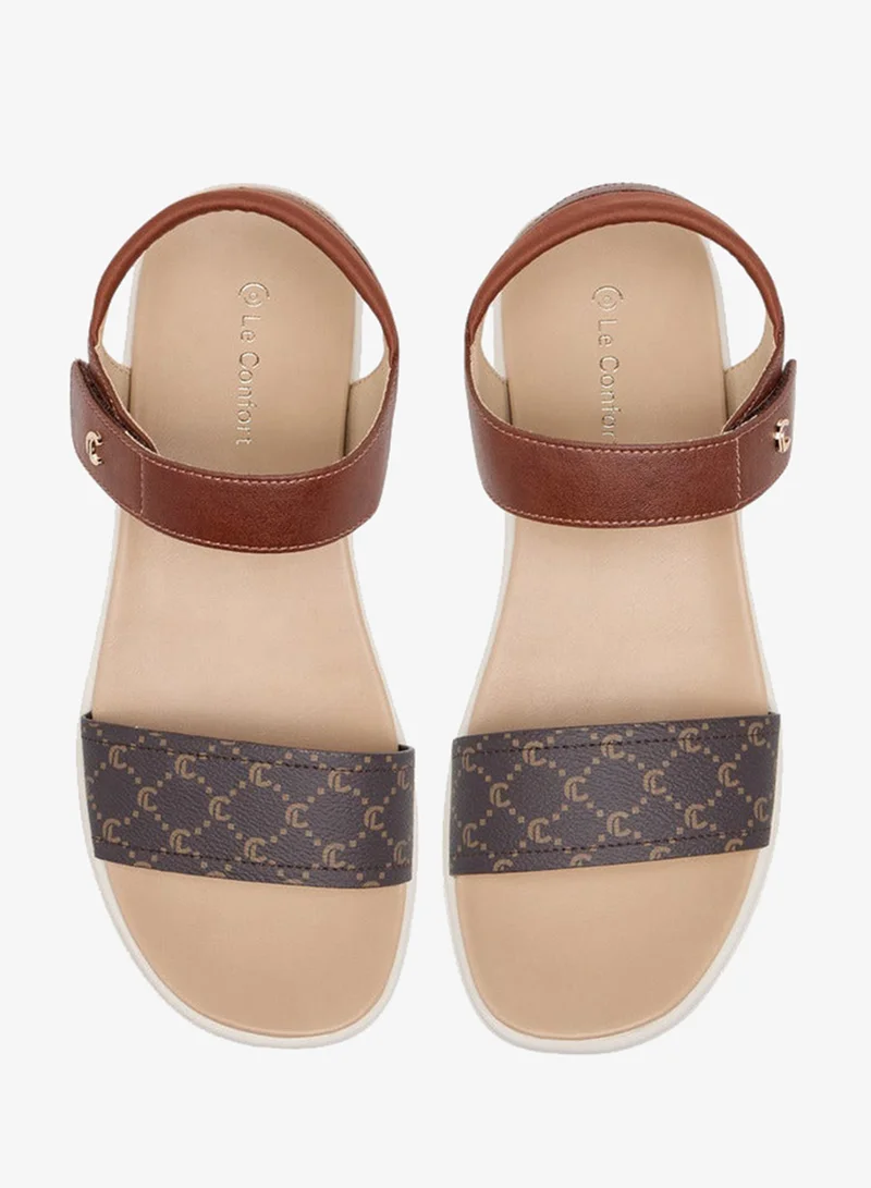 لو كونفورت صندل نسائي مزخرف