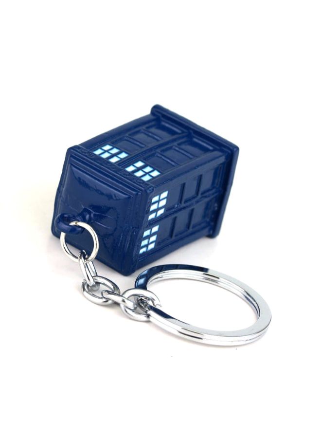 Doctor Who Police Telephone Booth Key Chain - Image 3