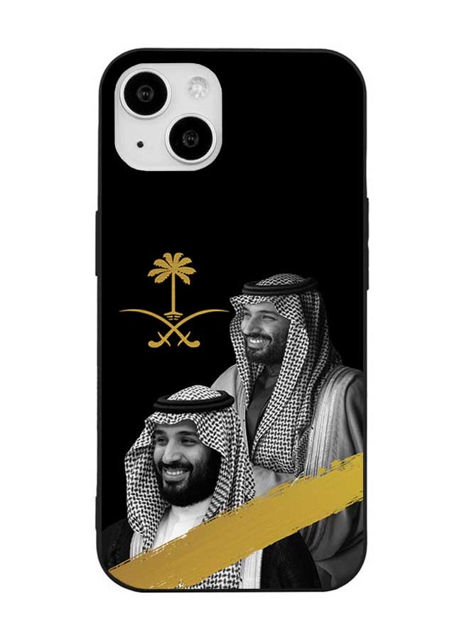 Okteq - TPU Protection and Hybrid Rigid Clear Back Cover Case Mohammed Bin Salman for Apple iPhone 14 Plus - Image 1