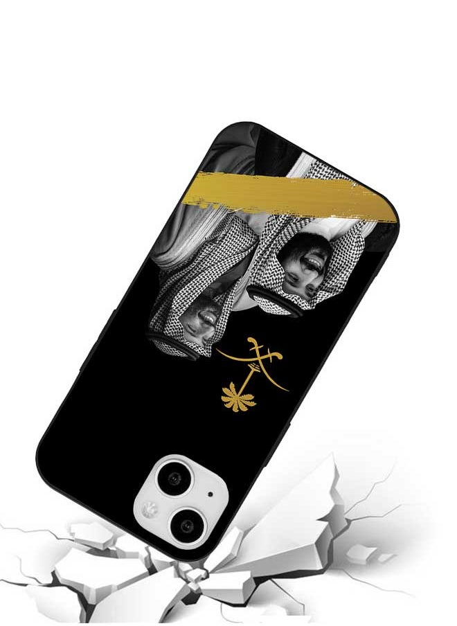 Okteq - TPU Protection and Hybrid Rigid Clear Back Cover Case Mohammed Bin Salman for Apple iPhone 14 Plus - Image 1