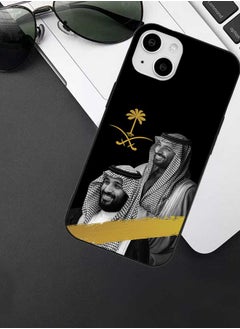 Okteq TPU Protection and Hybrid Rigid Clear Back Cover Case Mohammed Bin Salman for Apple iPhone 14 Plus  - Image 3